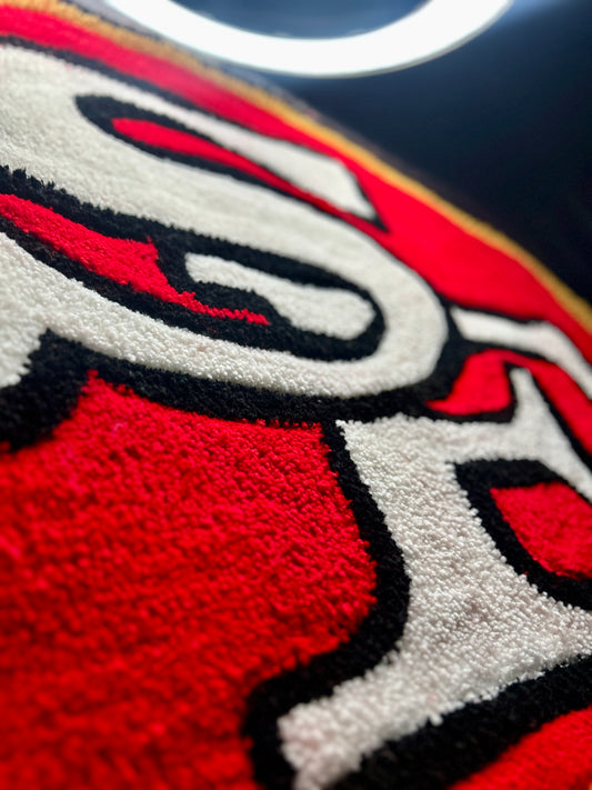 49ers Rug-SOLD